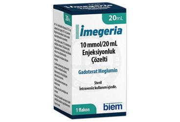 IMEGERIA 10 MMOL/20 ML ENJEKSIYONLUK COZELTI (20 ML 1 FLAKON)