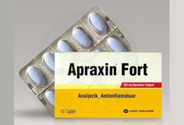 APRAXIN 550 MG 10 TABLET