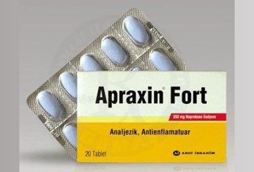 APRAXIN 550 MG 20 TABLET