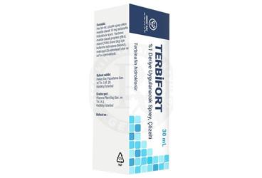 TERBIFORT %1 DERIYE UYGULANACAK SPREY, COZELTI (30 ML)