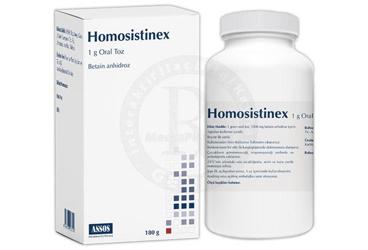 HOMOSISTINEX 1 G ORAL TOZ