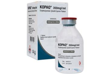 KOPAQ 350 MG I/ML ENJEKSIYONLUK COZELTI ICEREN FLAKON (200 ML 1 FLAKON)