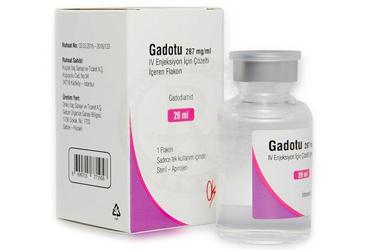 GADOTU 287 MG/ML IV ENJEKSIYON ICIN COZELTI ICEREN FLAKON (20 ML)