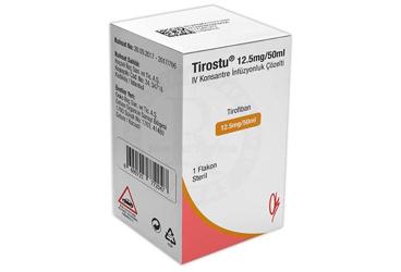 TIROSTU 12,5 MG/50 ML IV KONSANTRE INFUZYONLUK COZELTI  (1 FLAKON)