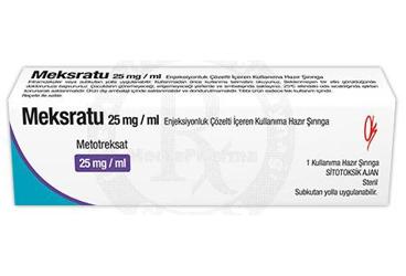 MEKSRATU 25 MG/1 ML ENJ. COZ. ICEREN KULL.HAZ. 1 SIRINGA