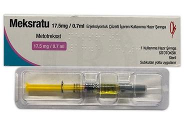 MEKSRATU 17,5 MG/0,7 ML ENJEKSIYONLUK COZELTI ICEREN KULLANIMA HAZIR SIRINGA (1 ADET)