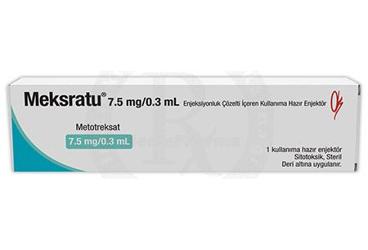MEKSRATU 7,5 MG/0,3 ML ENJEKSIYONLUK COZELTI ICEREN KULLANIMA HAZIR ENJEKTOR (1 ADET)