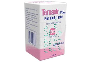 TERNAVIR 245 MG FILM TABLET (90 TABLET)