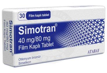 SIMOTRAN 40MG/80MG FILM KAPLI TABLET 30 TABLET