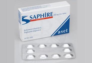 SAPHIRE 20 MG 30 FILM TABLET