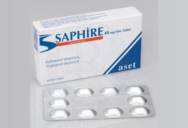 SAPHIRE 40 MG 30 FILM TABLET