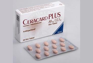 CERACARD PLUS 80 /12,5 MG 28 FILM KAPLI TABLET