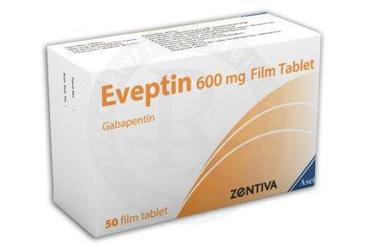 EVEPTIN 600 MG 50 FILM TABLET
