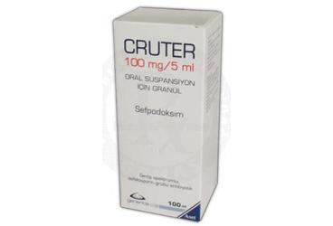 CRUTER 100 MG/5 ML ORAL SUSPANSIYON ICIN GRANUL 100 ML