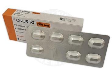 ONUREG 200 MG FILM KAPLI TABLET (7 ADET)