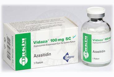 VIDAZA 100 MG SC ENJEKSIYONLUK SUSPANSIYON ICIN TOZ ICEREN 1 FLAKON