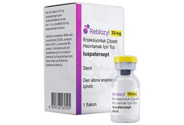 REBLOZYL 25 MG ENJEKSIYONLUK COZELTI HAZIRLAMAK ICIN TOZ (1 FLAKON)