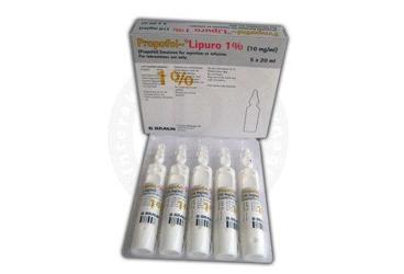PROPOFOL-LIPURO %1(10 MG/ML)IV INFUZYONLUK VE ENJEKSIYONLUK EMULSIYON ICEREN 20 ML 5 AMPUL