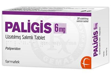 PALIGIS 6 MG UZATILMIS SALIMLI TABLET (28 TABLET)
