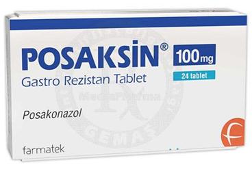 POSAKSIN 100 MG GASTRO REZISTAN TABLET (24 TABLET)