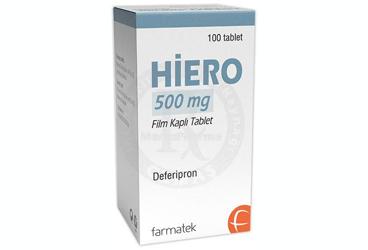 HIERO 500 MG FILM KAPLI TABLET