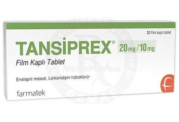 TANSIPREX 20 MG/10 MG FILM KAPLI TABLET (30 TABLET)