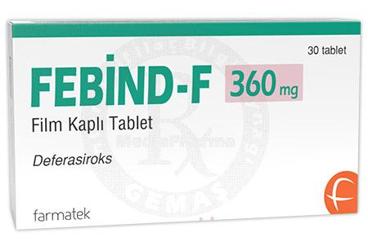 FEBIND-F 360 MG FILM KAPLI TABLET (30 TABLET)