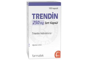 TRENDIN 250 MG SERT KAPSUL (100 KAPSUL)