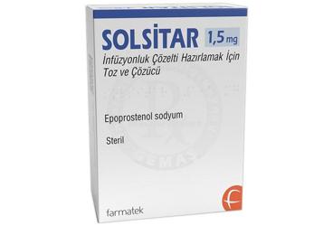 SOLSITAR 1,5 MG INFUZYONLUK COZELTI HAZIRLAMAK ICIN TOZ VE COZUCU