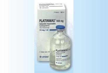 PLATINWAS 450 MG 10MG/ML 1 ENJ. FLAKON