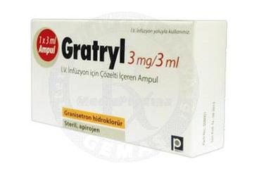 GRATRYL 3 MG/3 ML IV INFUZYON ICIN COZELTI ICEREN 1 AMPUL