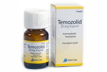 TEMOZOLID 20 MG 5 KAPSUL
