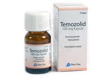 TEMOZOLID 100 MG 5 KAPSUL