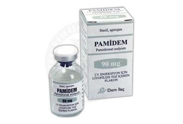 PAMIDEM 90 MG IV ENJEKSIYON ICIN LIYOFILIZE TOZ ICEREN 1 FLAKON