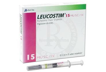 LEUCOSTIM 15 MIU SC/IV INF. COZ. 5 FLAKON