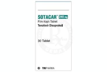 SOTACAR 245 MG FILM KAPLI TABLET (30 TABLET)