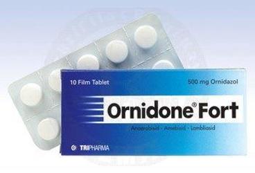 ORNIDONE FORT 500 MG FILM TABLET