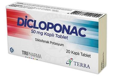DICLOPONAC 50 MG KAPLI TABLET (20 TABLET)