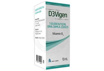 D3VIGEN 150.000 1U/10 ML ORAL DAMLA, COZELTI