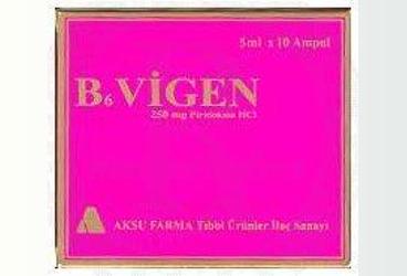 B6 VIGEN 250 MG 10 AMPUL