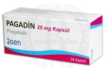 PAGADIN 25 MG 56 KAPSUL