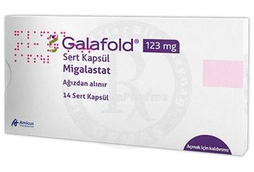 GALAFOLD 123 MG SERT KAPSUL (14 ADET)