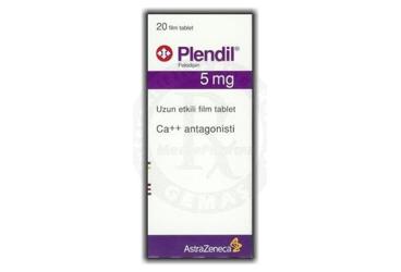 PLENDIL 5 MG UZUN ETKILI 20 FILM TABLET