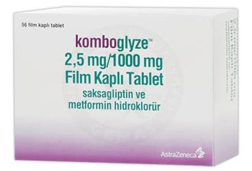 KOMBOGLYZE 2,5 MG/1000 MG 56 FILM KAPLI TABLET