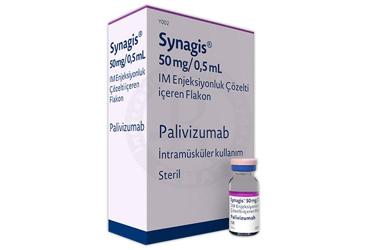 SYNAGIS 50 MG/0,5 ML IM ENJEKSIYONLUK COZELTI ICEREN FLAKON (1 FLAKON)