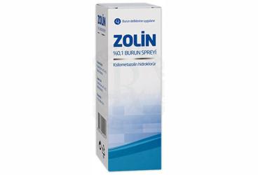 ZOLIN % 0,1 BURUN SPREYI, COZELTI (10 ML)