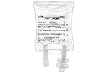 BIOFLEKS %0,9 IZOTONIK SODYUM KLORUR SOLUSYONU      50 ML (PVC TORBA) SETSIZ
