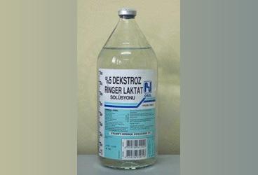 %5 DEKSTROZ RINGER LAKTAT BIOSEL SOLUSYON  1000 ML SETLI SISE