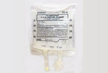 BIOFLEKS %5 DEKSTROZ %0.45 NACL  250 ML SOLUSYON (PVC TORBA) SETSIZ