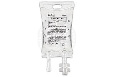 BIOFLEKS %5 DEKSTROZ   100 ML SOLUSYON  (PVC TORBA) SETSIZ